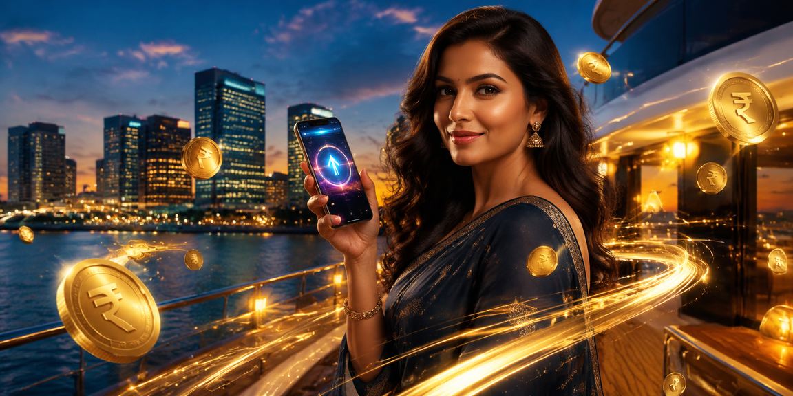 VIP member completing secure deposit using Indian Rupee payment methods